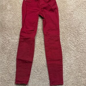 Rock & Republic Burgundy Jeans